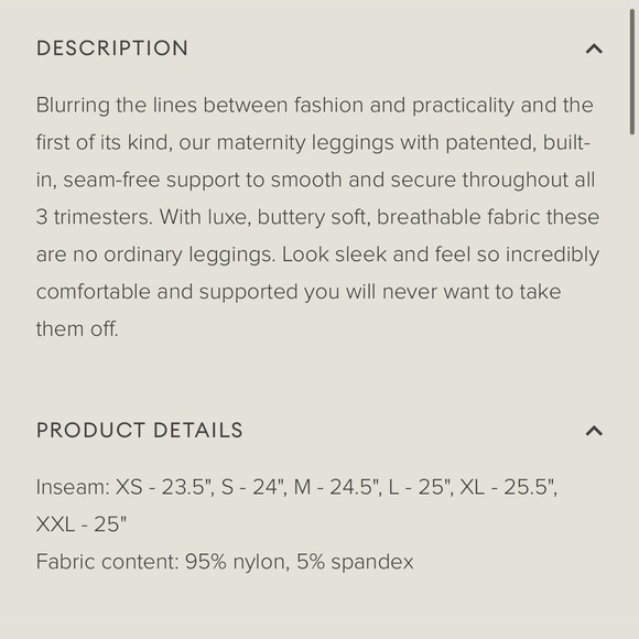 BLANQI EVERYDAY
Maternity Belly Support Leggings - Picture 5 of 6